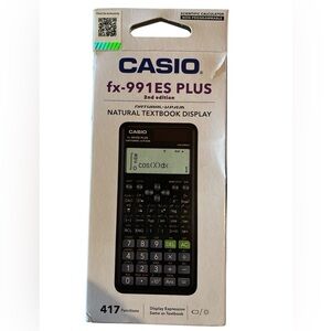 NEW in box Casio fx-991ES PLUS 2nd Edition Scientific Calculator